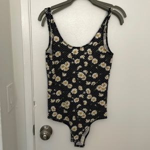 Never worn flower bodysuit